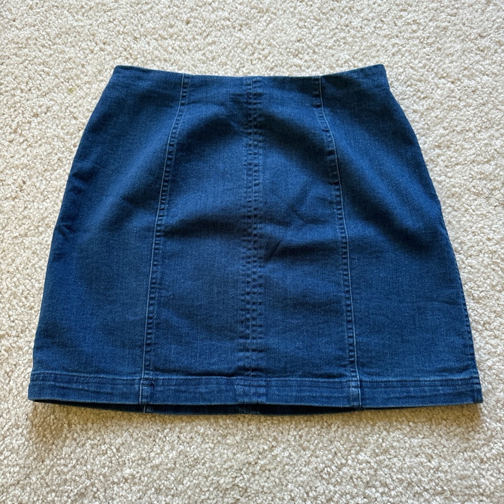 Altar’d State Denim Mini skirt